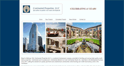 Desktop Screenshot of continentalproperties-inc.com